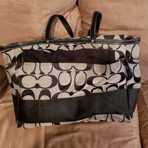 Coach diaper bag
